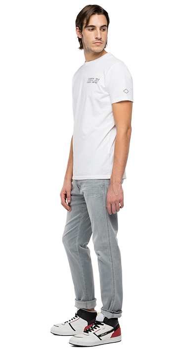 ベーシックジャージー ロゴプリントTシャツ 詳細画像